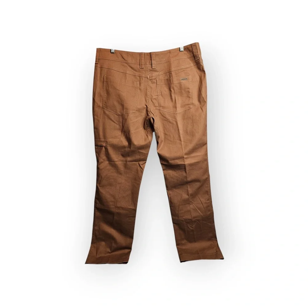Legendary Whitetails Brown Canvas Utility Work Pants 36x32